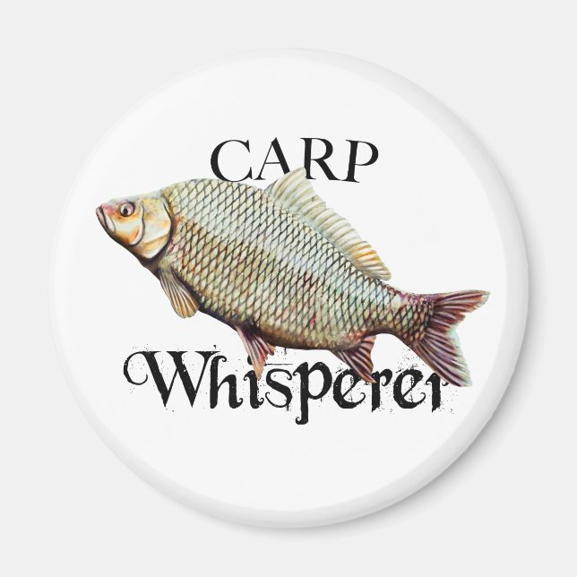 Carp Whisperer Magnet (Framsidan)