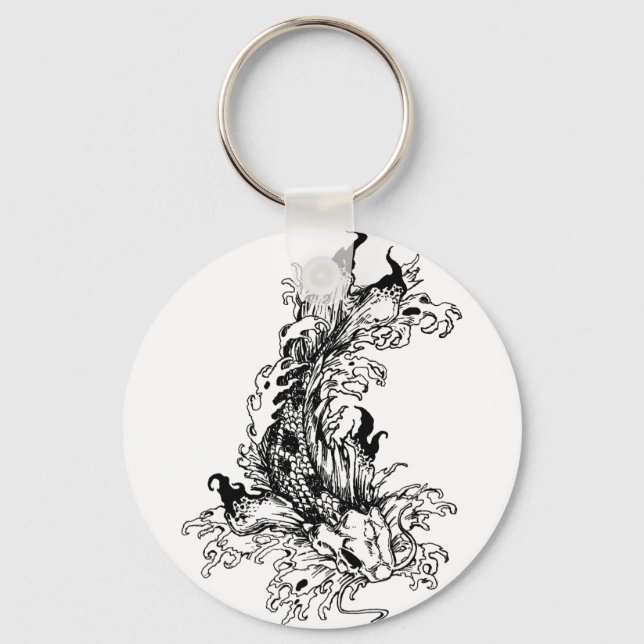 Carpa Koi Nyckelring (Framsida)