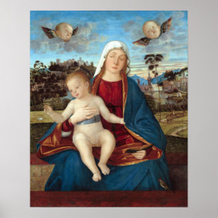 Carpaccio Madonna och Child Poster