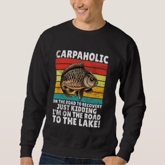 Carpaholic Carp Fishing Lång Ärmad Tröja