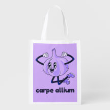 Carpe Allium - Seize the Vitlic Funny Food Bag