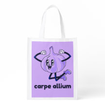 Carpe Allium - Seize the Vitlic Funny Food Bag