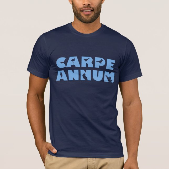 Carpe Annum T Shirt (Framsida)