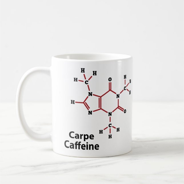 Carpe Caffeine Mugg (Vänster)