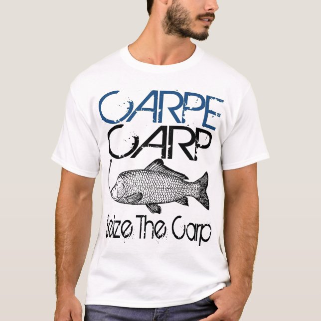 Carpe Carpskjorta T-shirt (Framsida)