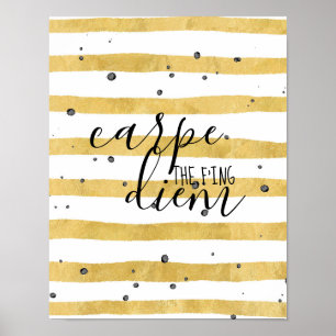 Carpe den f'ing Diem affischen Poster