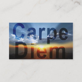 Carpe Diem Affärskorts Visitkort