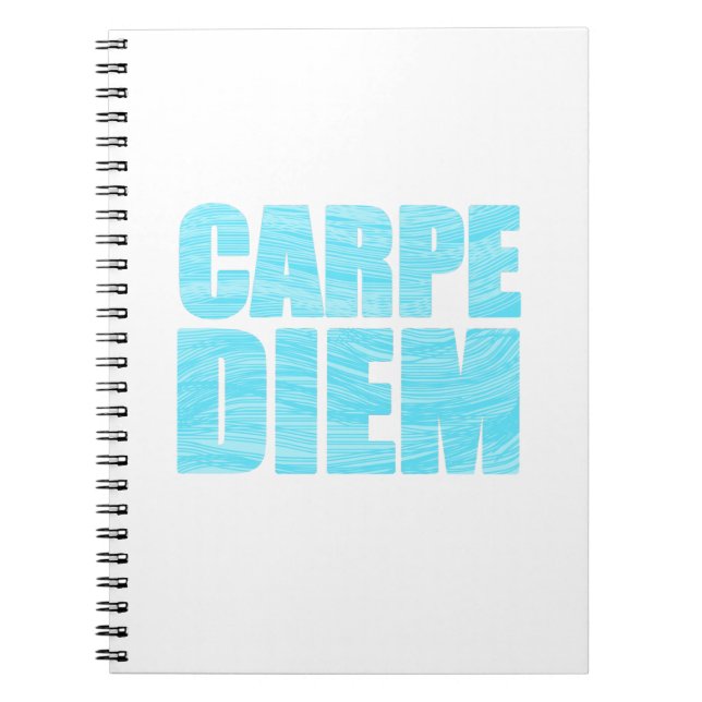 Carpe Diem-anteckningsbok Anteckningsbok (Framsidan)