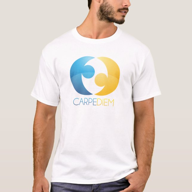 CARPE DIEM Básico T-shirt (Framsida)