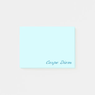 Carpe diem - beslagta dagen post-it block