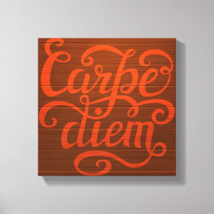 Carpe Diem Canvastryck