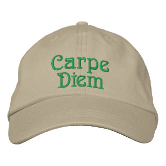 Carpe Diem Cap Broderad Keps