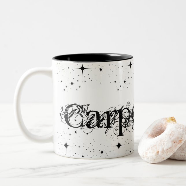 Carpe Diem Cofffee mugg (Med munk)