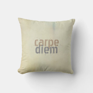 carpe diem dekorativ kudde shabby chic decor