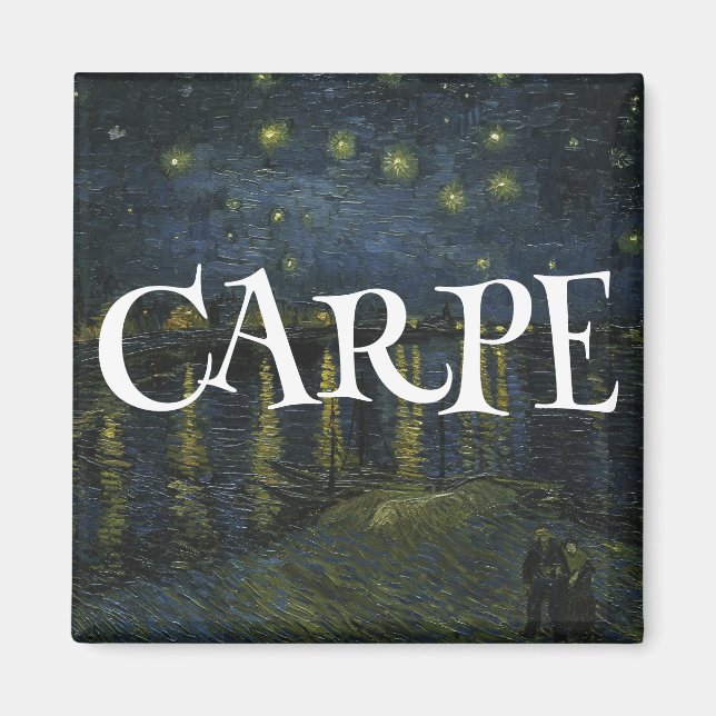 CARPE DIEM FÅNGA DAGEN MOMENT MAGNET (Framsidan)