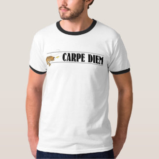 Carpe Diem fiskeT-tröja T-shirt