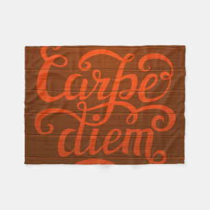 Carpe Diem Fleecefilt