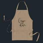 Carpe Diem Förkläde<br><div class="desc">Carpe diem, eller "griper dagen" i latin, ett underbart motivational och inspirera citationstecken för att bo by.</div>