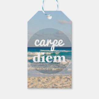 Carpe Diem Gift Märkre Presentetikett