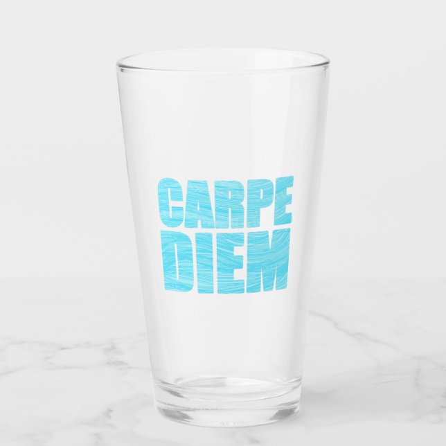 Carpe Diem Glass Glaskopp (Framsida)