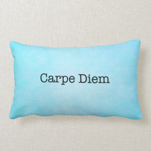 Carpe Diem griper dagcitationstecknet - Lumbarkudde