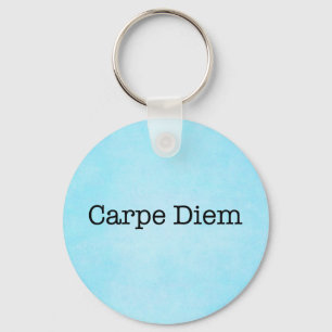 Carpe Diem griper dagcitationstecknet - Nyckelring