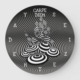 Carpe Diem griper dagmagimushroom.en Stor Klocka