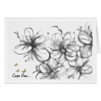 Carpe Diem Hälsningskort