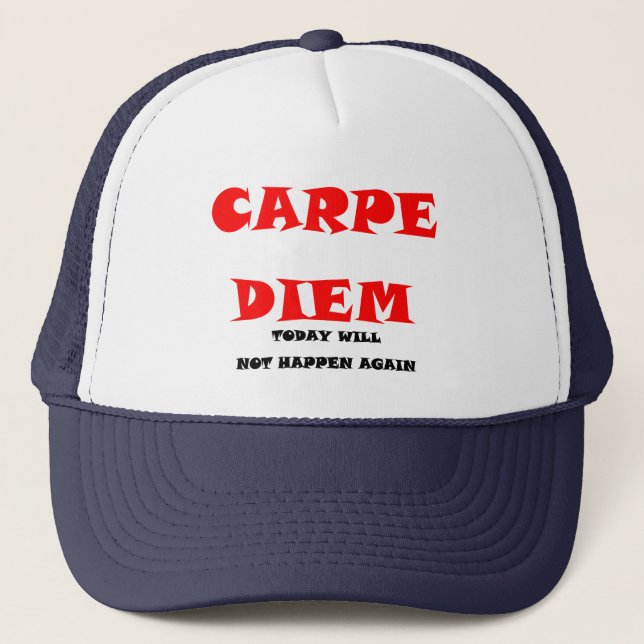 CARPE DIEM Hat Keps (Framsida)