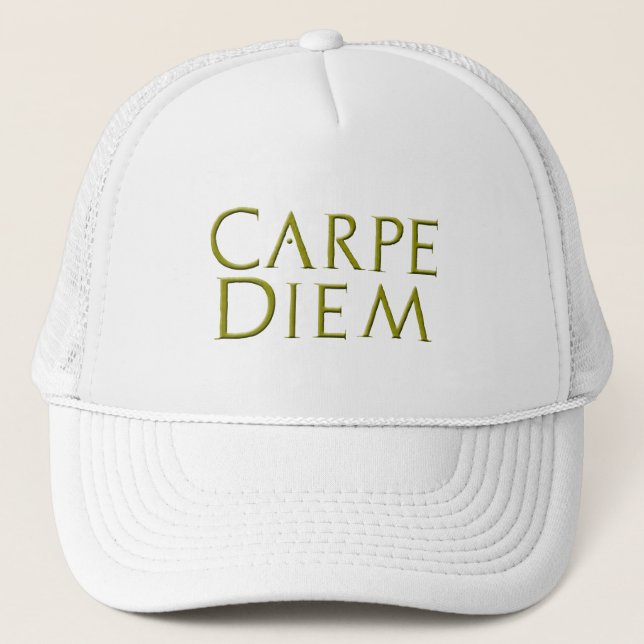 Carpe Diem hatt Truckerkeps (Framsida)