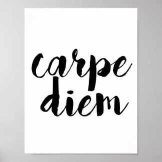 Carpe Diem inspirationsoffert Poster