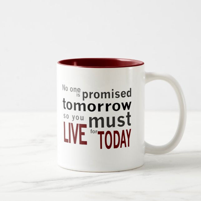Carpe Diem kaffemugg (Höger)