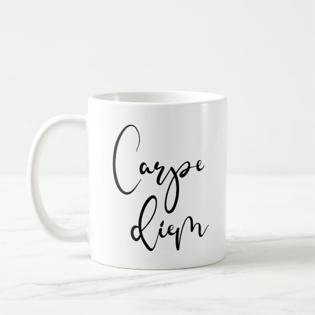 Carpe Diem Kaffemugg (Vänster)