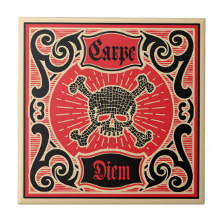 Carpe Diem Kakelplatta
