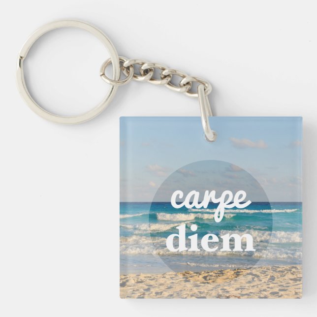 Carpe Diem Keychain (Framsidan)