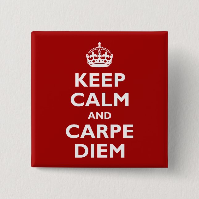 Carpe Diem! Knapp (Framsida)