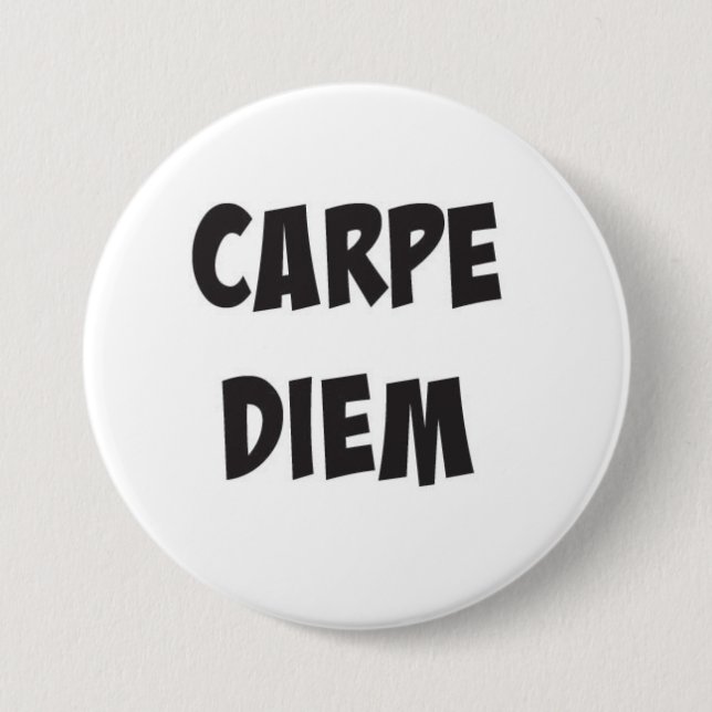 Carpe Diem-knapp Knapp (Framsida)