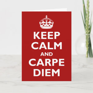 Carpe Diem! Kort