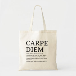 Carpe Diem latin quote Tygkasse