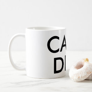Carpe Diem latinsk citat Kaffemugg