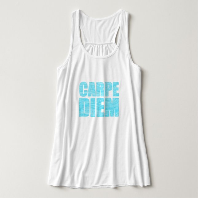 Carpe Diem Linne Med Racerback (Design framsida)