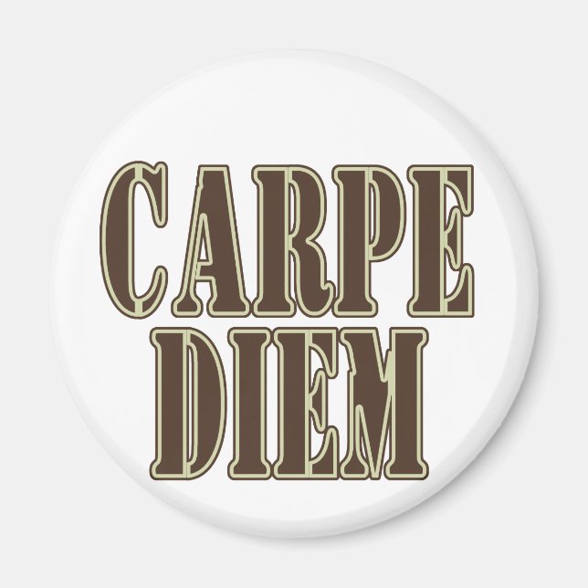 Carpe Diem Magnet (Framsidan)
