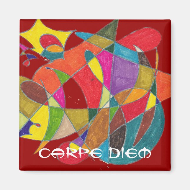 Carpe Diem Magnet (Framsidan)