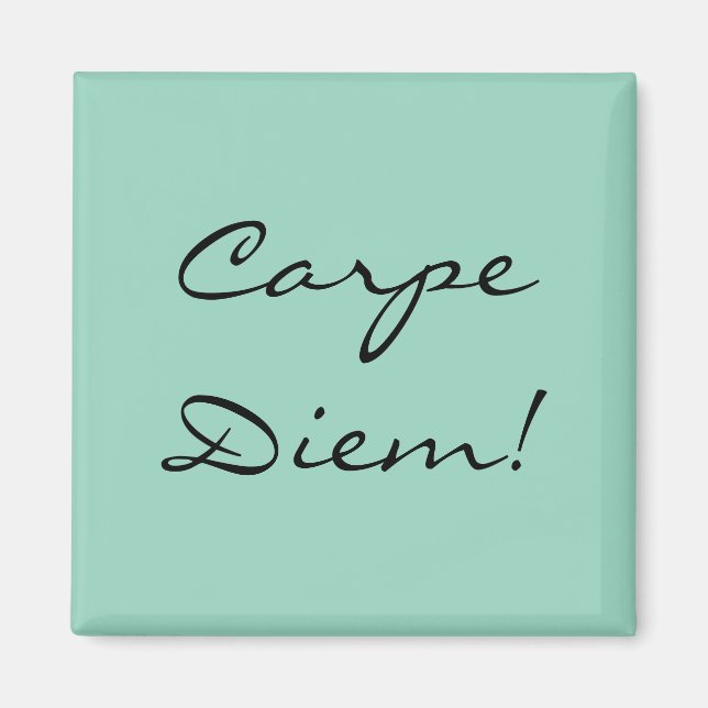 Carpe Diem magnet (Framsidan)