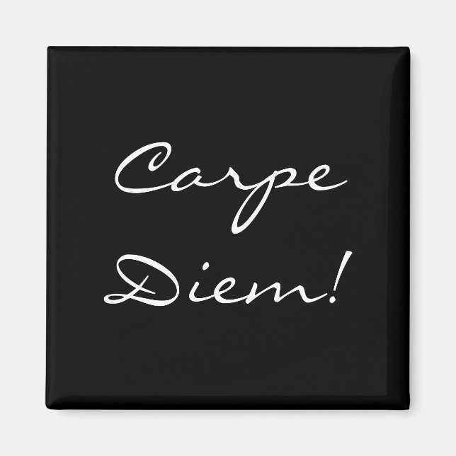 Carpe Diem magnet (Framsidan)