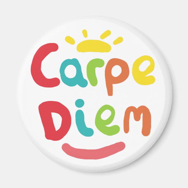 Carpe Diem Magnet (Framsidan)