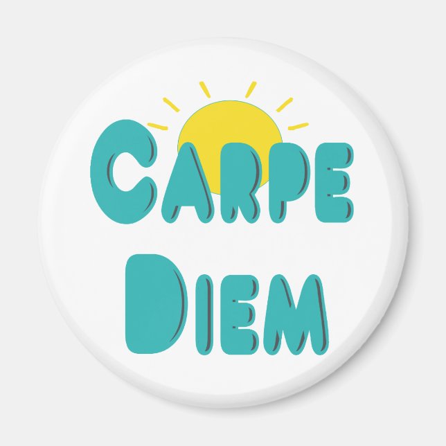 Carpe Diem Magnet (Framsidan)