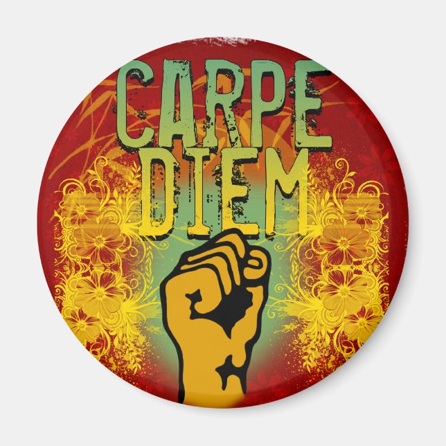 Carpe Diem Magnet (Framsidan)