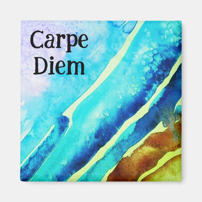 Carpe diem magnet (Framsidan)