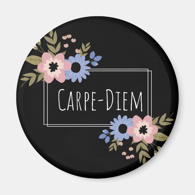 Carpe Diem Magnet (Framsidan)